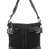 Coach 3574 Black Signature Soho 2-Way Bag
