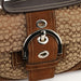 Coach 3628 Beige Brown Soho Shoulder Bag