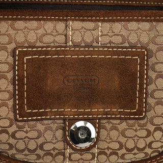 Coach 3628 Beige Brown Soho Shoulder Bag