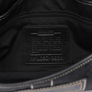 Coach 3628 Black Leather Soho Shoulder Bag