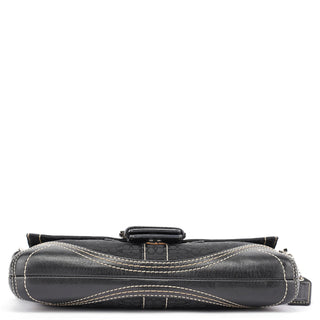 Coach 3628 Black Leather Soho Shoulder Bag