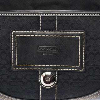 Coach 3628 Black Leather Soho Shoulder Bag