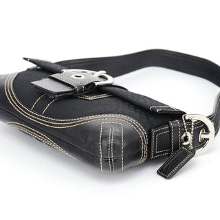 Coach 3628 Black Leather Soho Shoulder Bag