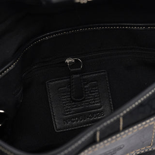 Coach 3628 Black Leather Soho Shoulder Bag