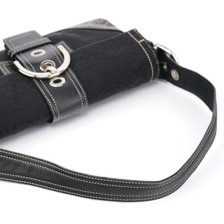 Coach 3628 Black Leather Soho Shoulder Bag