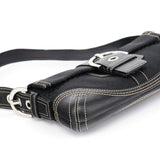 Coach 3628 Black Leather Soho Shoulder Bag