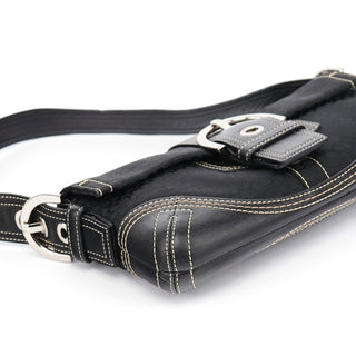 Coach 3628 Black Leather Soho Shoulder Bag