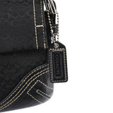 Coach 3628 Black Leather Soho Shoulder Bag