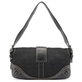 Coach 3628 Black Leather Soho Shoulder Bag