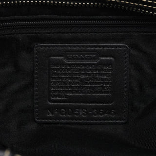 Coach 3646 Black Signature Soho Tote Bag
