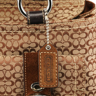 Coach 3646 Brown Signature Soho Tote Bag
