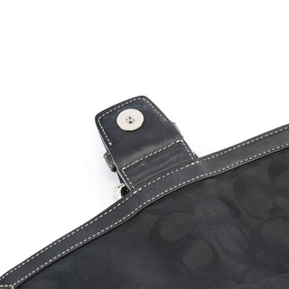 Coach 3653 Black Leather Soho Shoulder Bag
