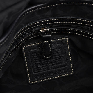 Coach 3653 Black Leather Soho Shoulder Bag