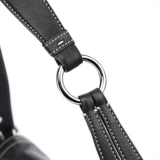 Coach 3653 Black Leather Soho Shoulder Bag