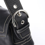 Coach 3653 Black Leather Soho Shoulder Bag