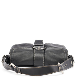 Coach 3653 Black Leather Soho Shoulder Bag