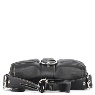 Coach 3653 Black Leather Soho Shoulder Bag