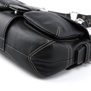 Coach 3653 Black Leather Soho Shoulder Bag