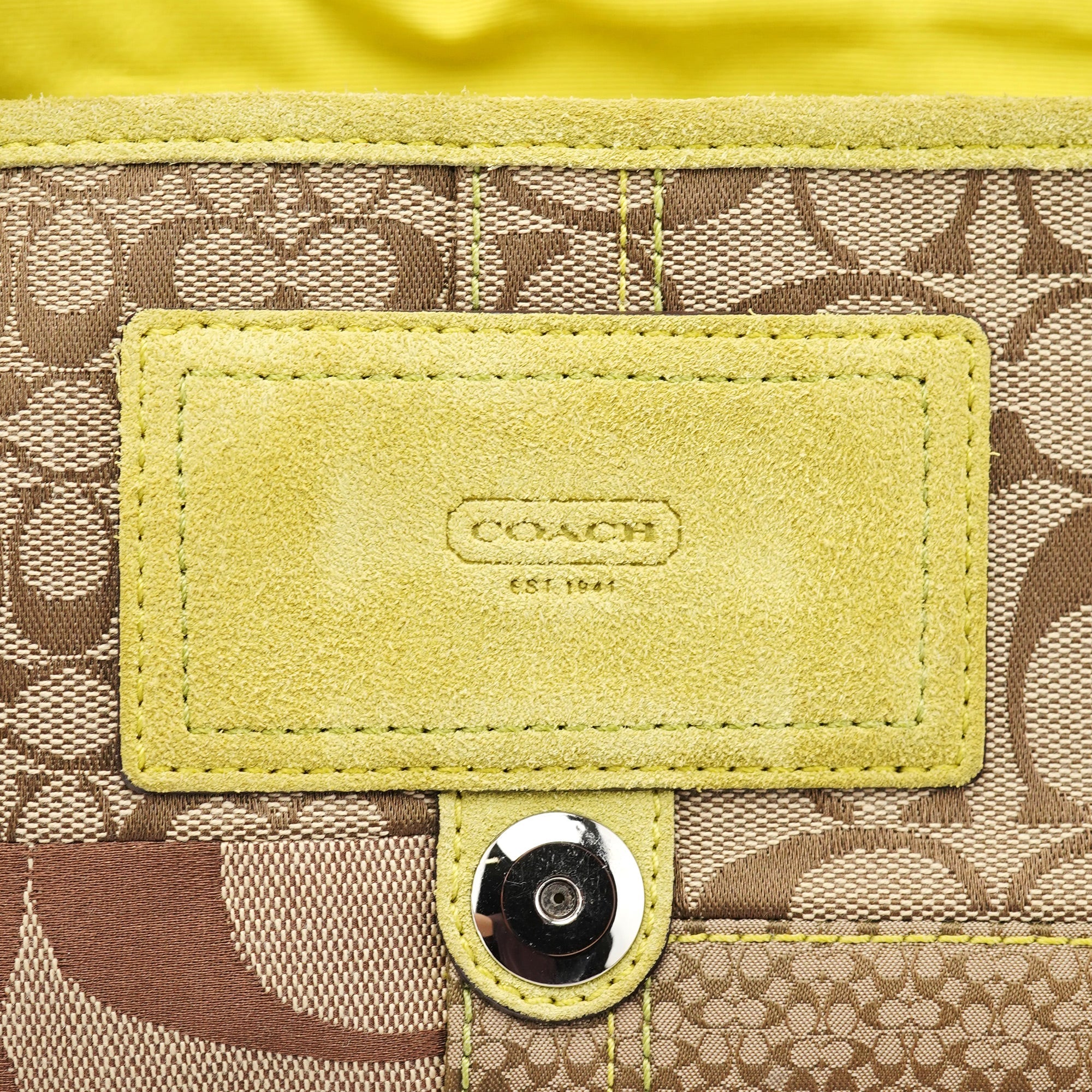 Coach 3689 Soho Tasche mit Schlangenprägung in Beige
