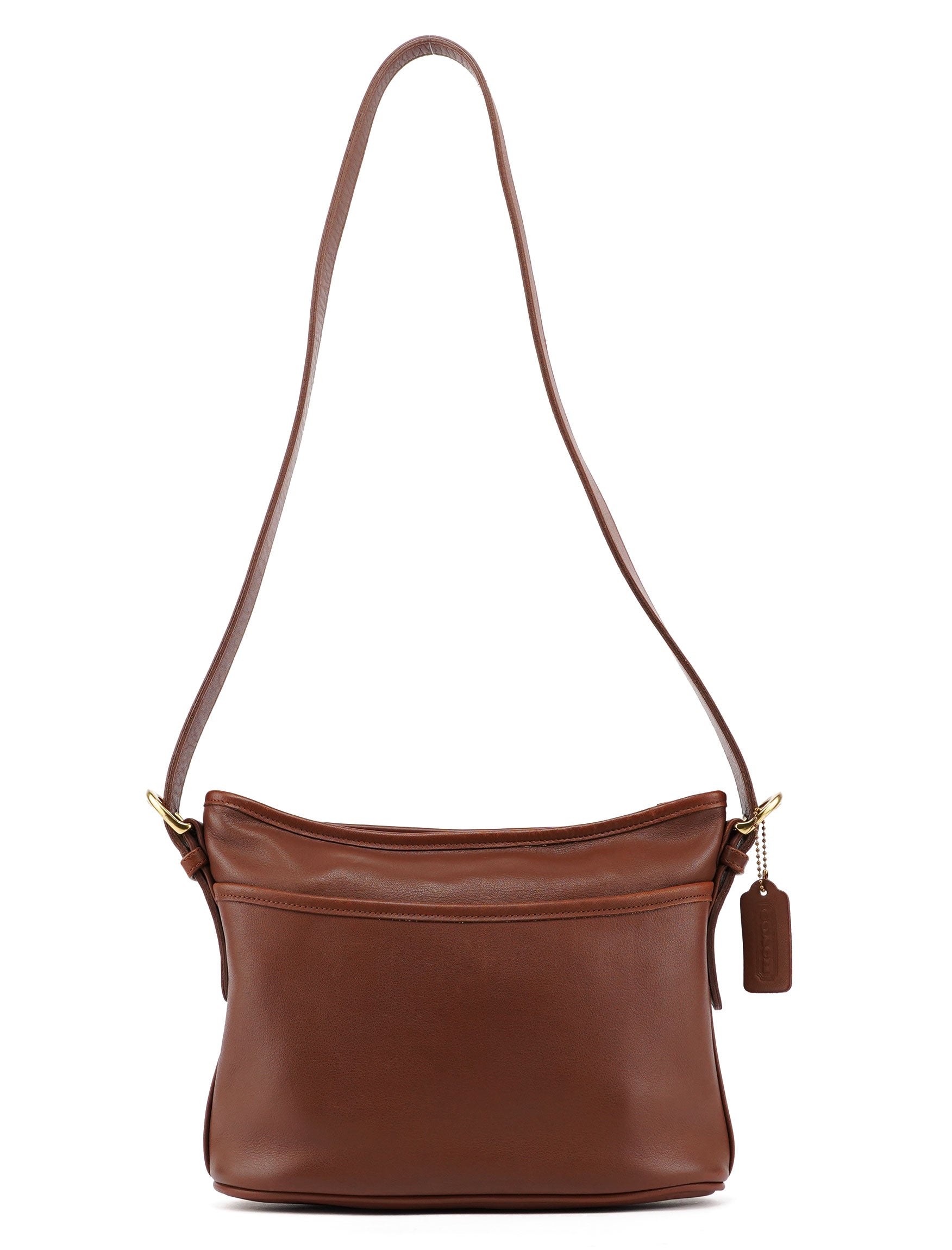 COACH Brown Leather Shoulder deals bag