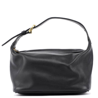 Coach 4146 Black Leather Ergo Mini Hobo Bag