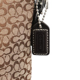Coach 4771 Beige Brown Signature Shoulder Bag