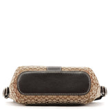 Coach 4771 Beige Brown Signature Shoulder Bag