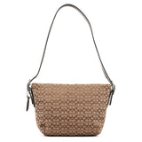 Coach 4771 Beige Brown Signature Shoulder Bag