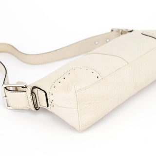 Coach 5052 Beige Leather Demi Shoulder Bag