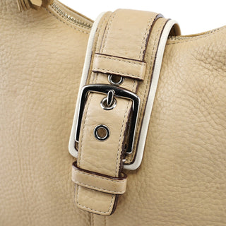 Coach 5054 Beige Leather Soho Shoulder Bag