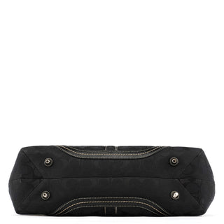 Coach 5089 Black Signature Soho Tote Bag
