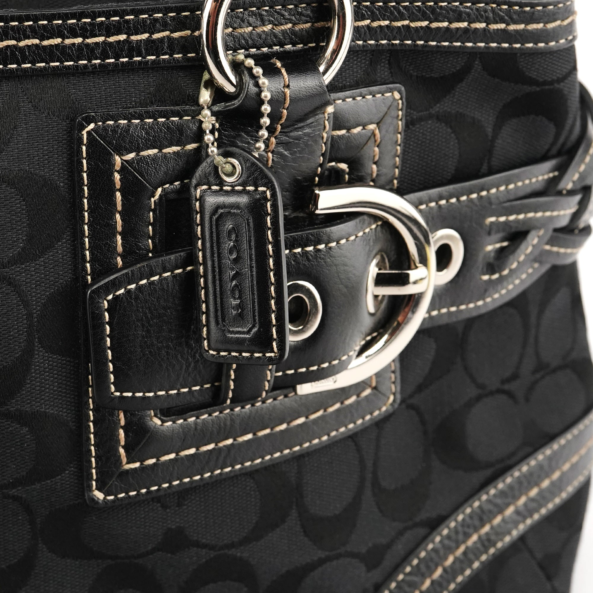 Coach Black Signature Soho Tote Bag – Rediscover Vintage