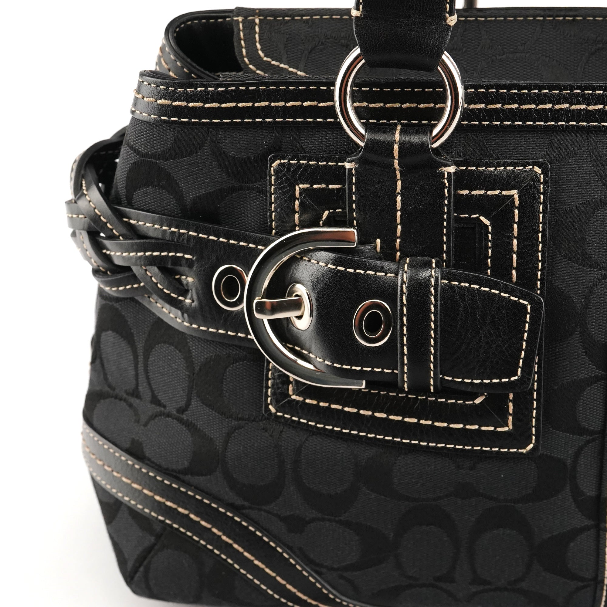 Coach Black Signature Soho Tote Bag – Rediscover Vintage