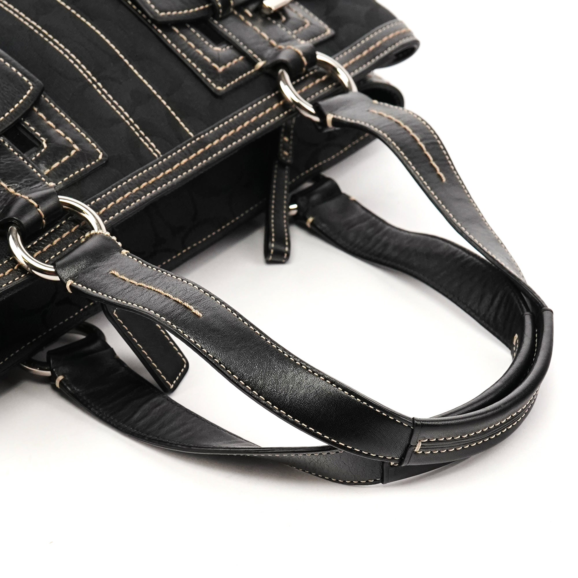 Coach Black Signature Soho Tote Bag – Rediscover Vintage