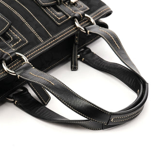 Coach 5089 Black Signature Soho Tote Bag