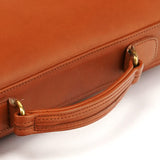 Coach 5181 Brown Glove-Tanned Leather 2-Way Briefcase Bag
