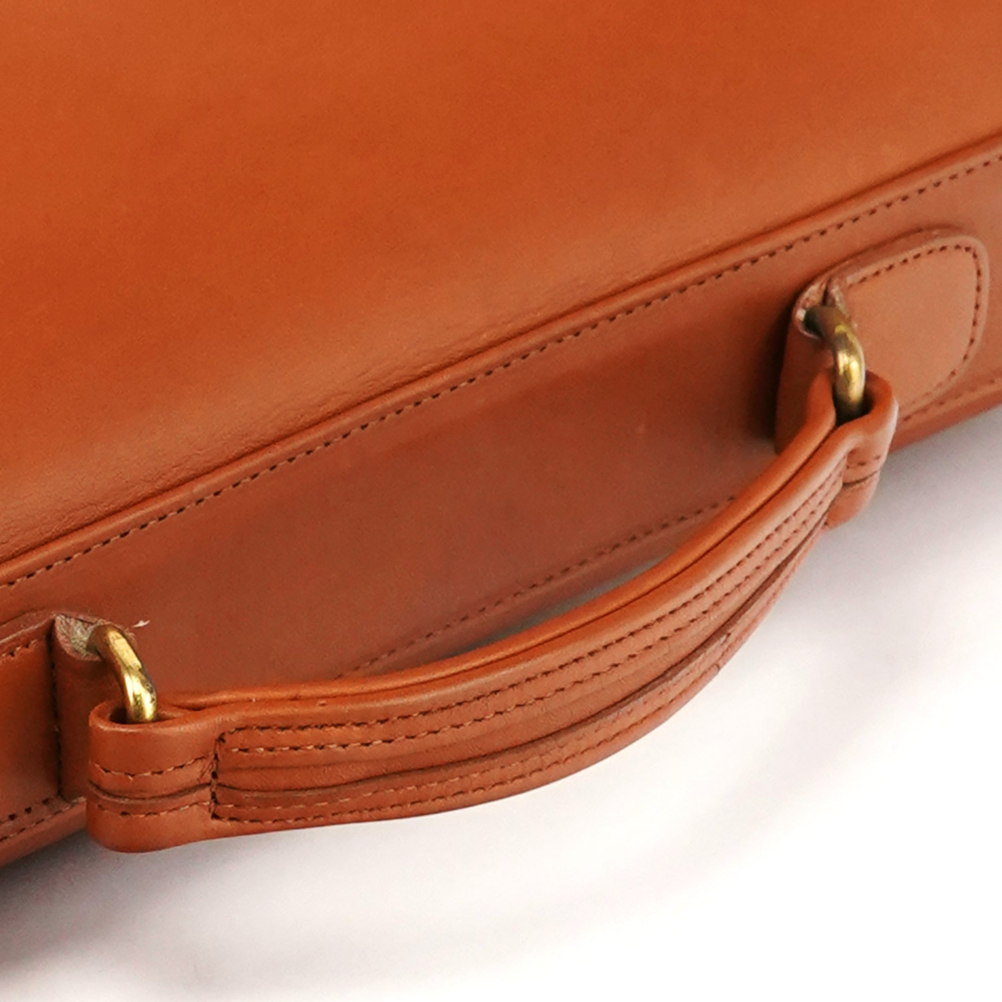 Coach 5181 Brown Glove-Tanned Leather 2-Way Briefcase Bag