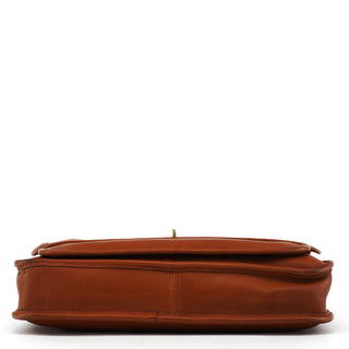 Coach 5181 Brown Glove-Tanned Leather 2-Way Briefcase Bag