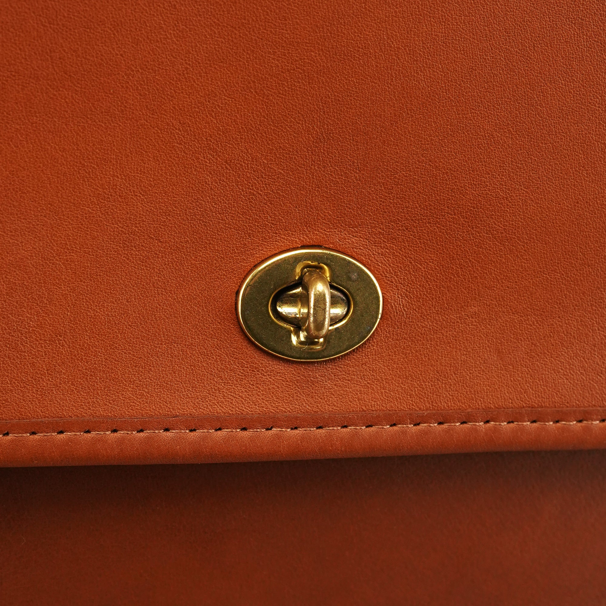 Coach 5181 Brown Glove-Tanned Leather 2-Way Briefcase Bag