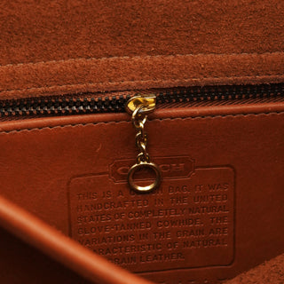 Coach 5181 Light Brown Leather Metropolitan 2-Way Briefcase Bag