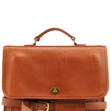 Coach 5181 Light Brown Leather Metropolitan 2-Way Briefcase Bag