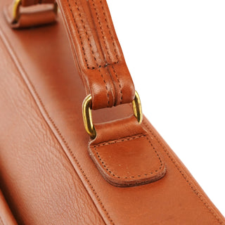 Coach 5181 Light Brown Leather Metropolitan 2-Way Briefcase Bag