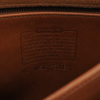 Coach 5181 Light Brown Leather Metropolitan 2-Way Briefcase Bag