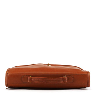 Coach 5181 Light Brown Leather Metropolitan 2-Way Briefcase Bag