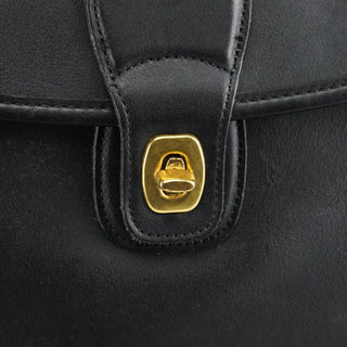 Coach 5213 Black Leather Metropolitan 2-Way Briefcase Bag