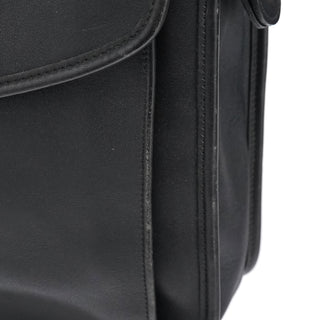Coach 5213 Black Leather Metropolitan 2-Way Briefcase Bag