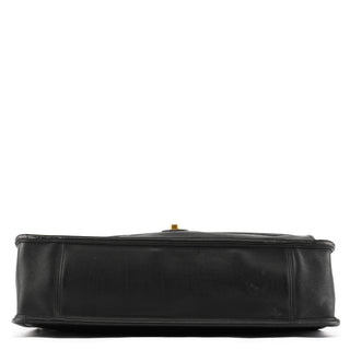 Coach 5213 Black Leather Metropolitan 2-Way Briefcase Bag