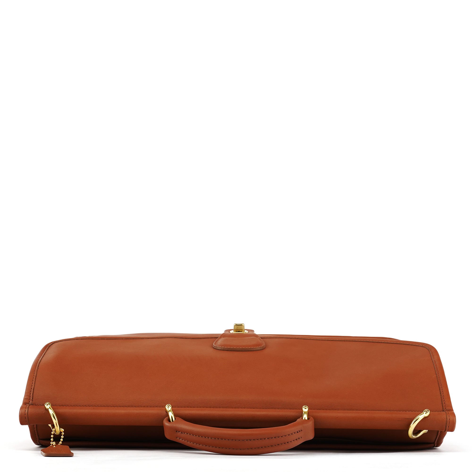 Coach 5266 Brown Leather Metropolitan 2-Way Briefcase Bag