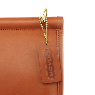 Coach 5266 Brown Leather Metropolitan 2-Way Briefcase Bag