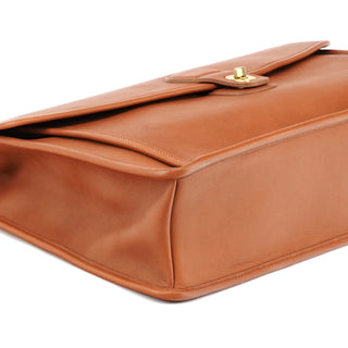 Coach 5266 Brown Leather Metropolitan 2-Way Briefcase Bag